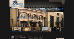 Desktop Screenshot of egyptiantheaterogden.com
