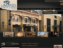 Tablet Screenshot of egyptiantheaterogden.com